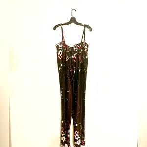 Urban Outfitters Silk Jumpsuit